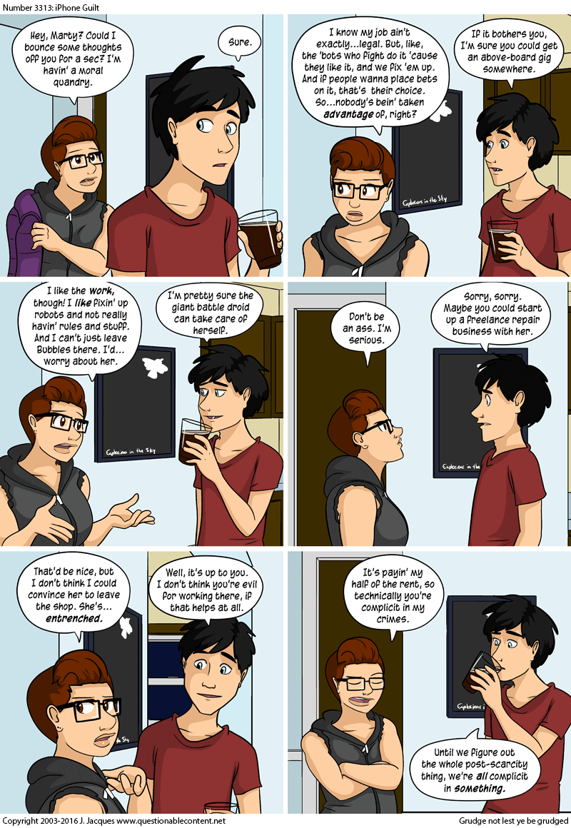 Questionable Content 21.9.2016