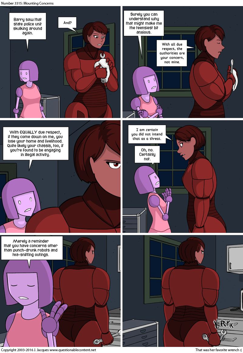 Questionable Content 23.9.2016