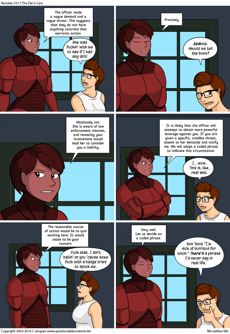 Questionable Content 27.9.2016