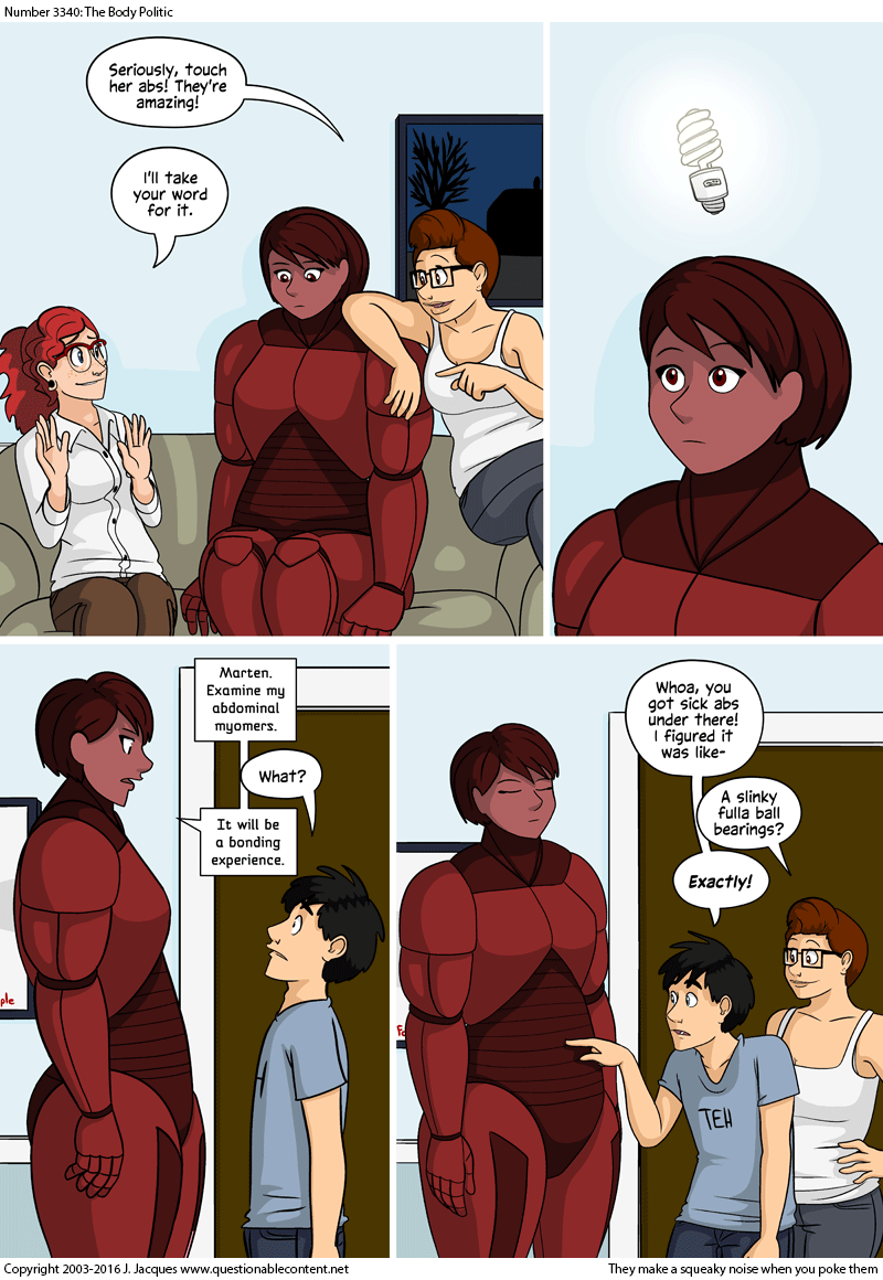 Questionable Content 28.10.2016