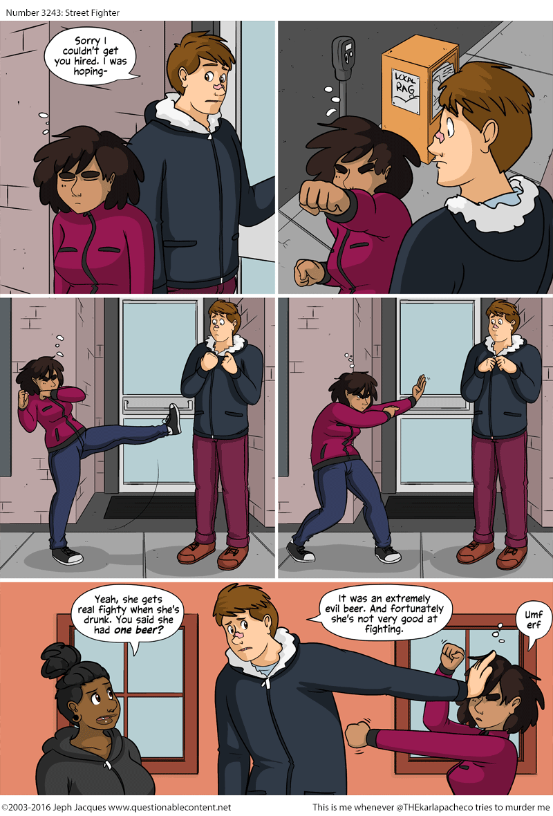 Questionable Content 2.11.2016