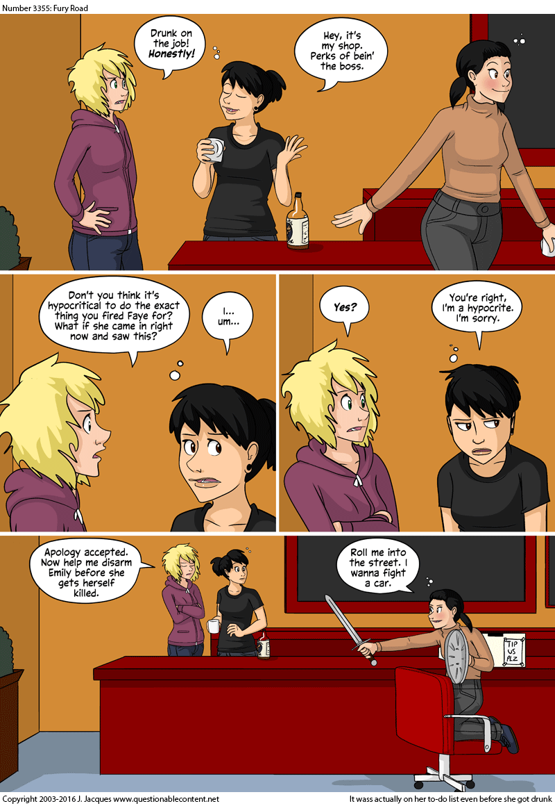 Questionable Content 18.11.2016