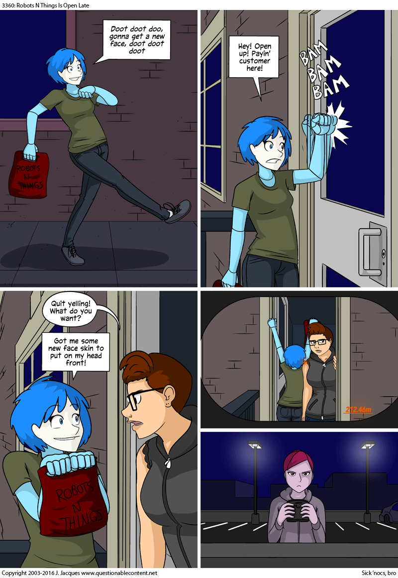 Questionable Content 25.11.2016