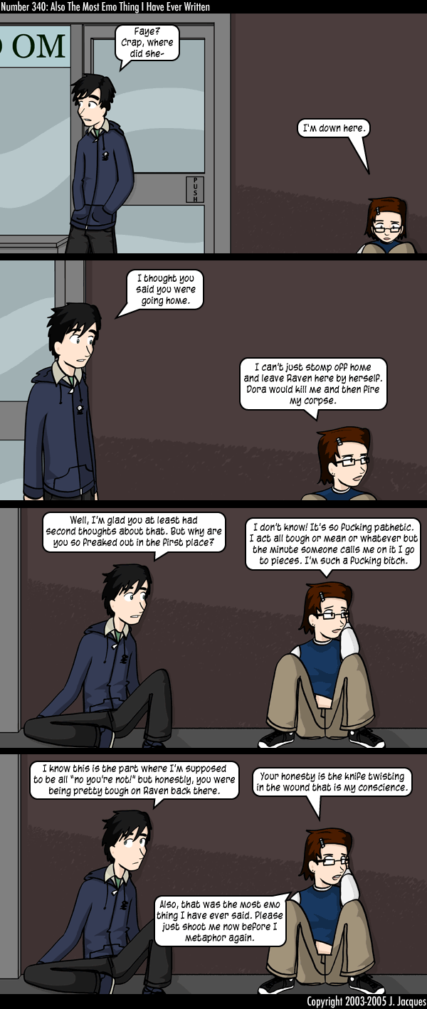 Questionable Content 18.4.2005