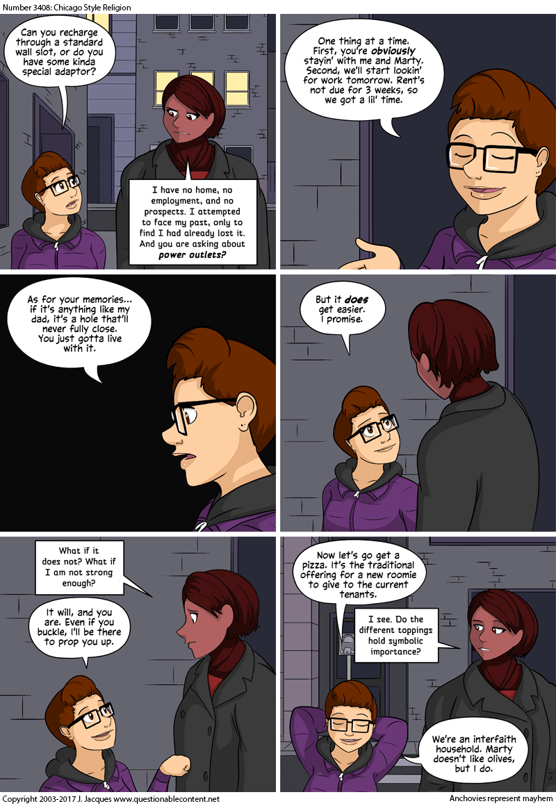 Questionable Content 1.2.2017