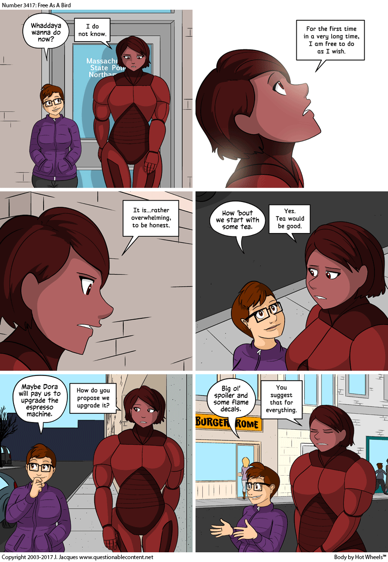 Questionable Content 14.2.2017