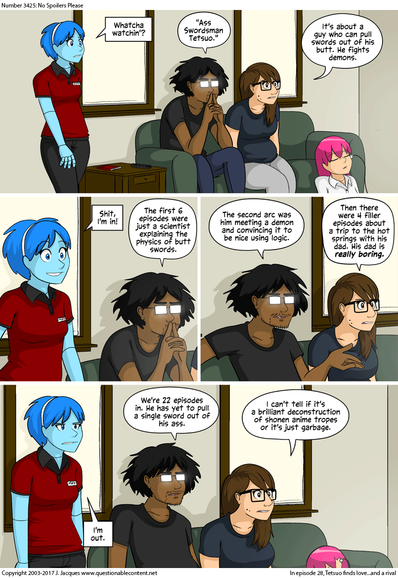 Questionable Content 24.2.2017