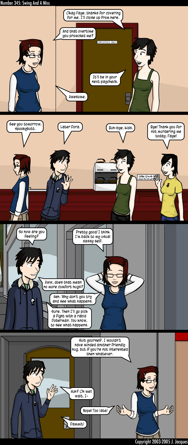 Questionable Content 25.4.2005