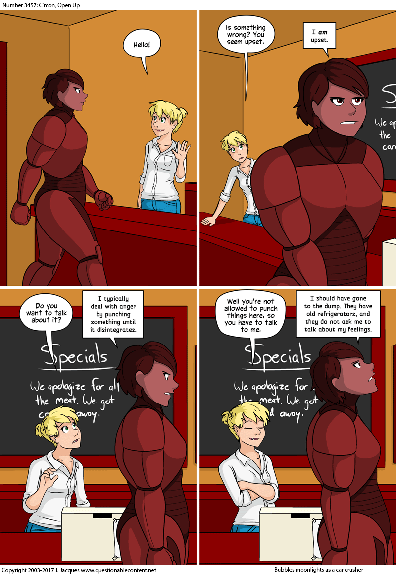 Questionable Content 11.4.2017