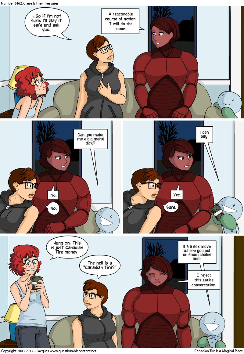 Questionable Content 18.4.2017