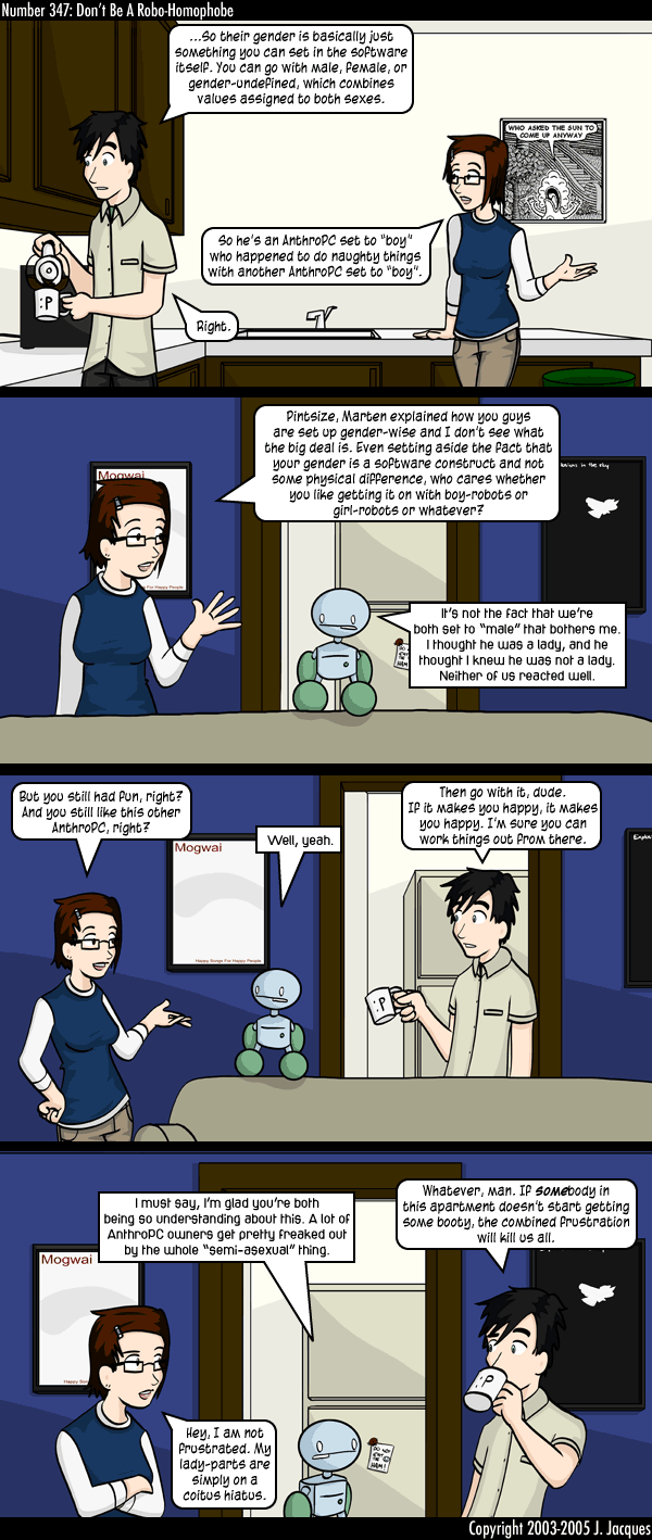 Questionable Content 27.4.2005