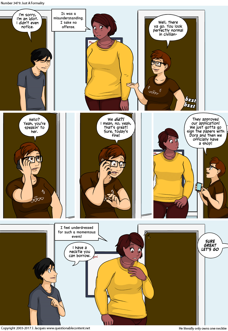 Questionable Content 11.5.2017