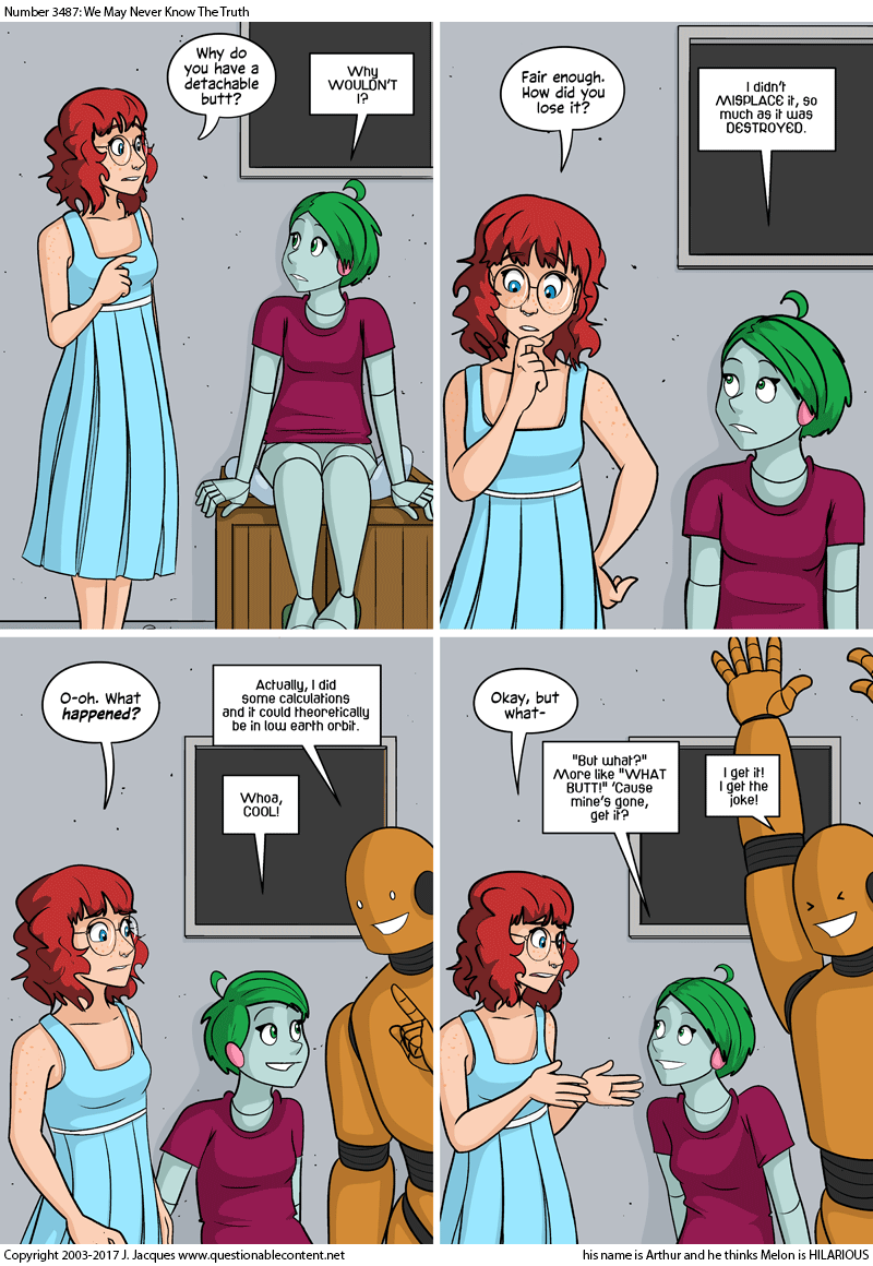 Questionable Content 23.5.2017