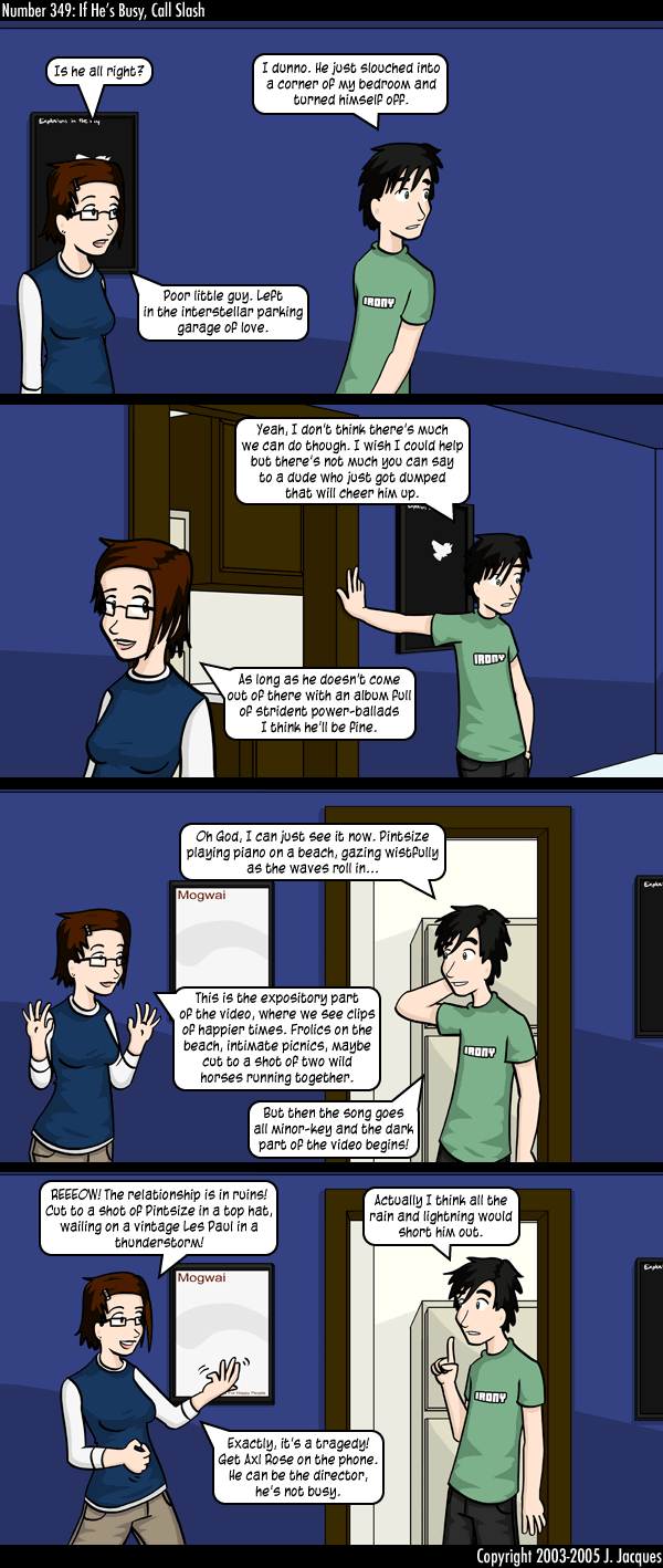 Questionable Content 29.4.2005