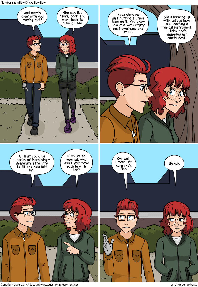 Questionable Content 29.5.2017