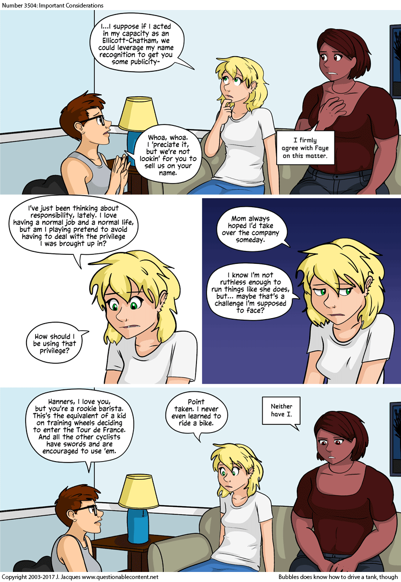 Questionable Content 15.6.2017