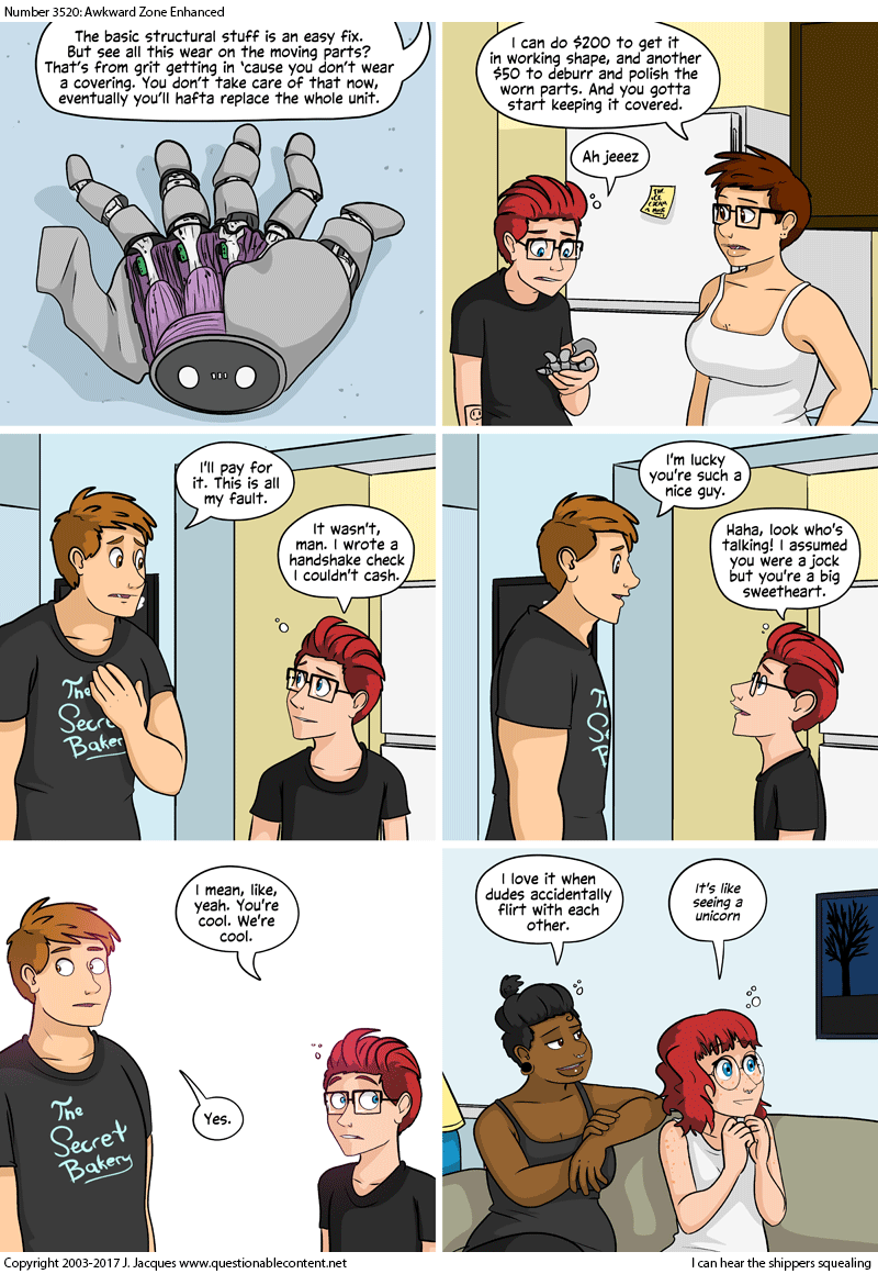 Questionable Content 7.7.2017