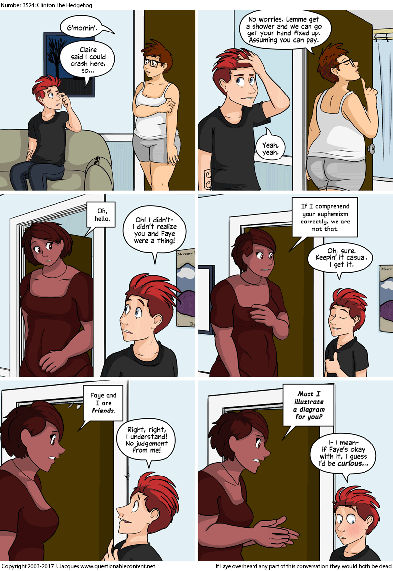 Questionable Content 13.7.2017