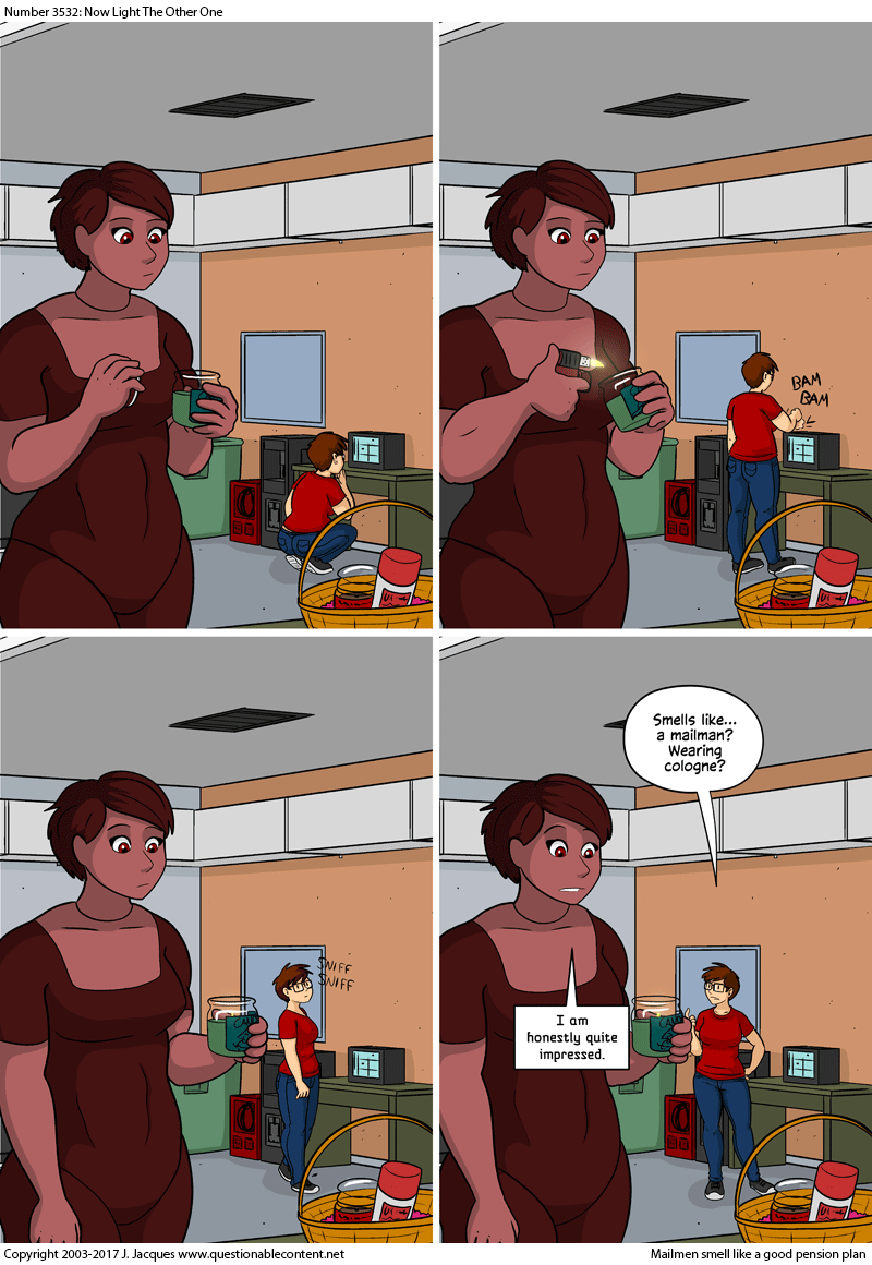 Questionable Content 25.7.2017