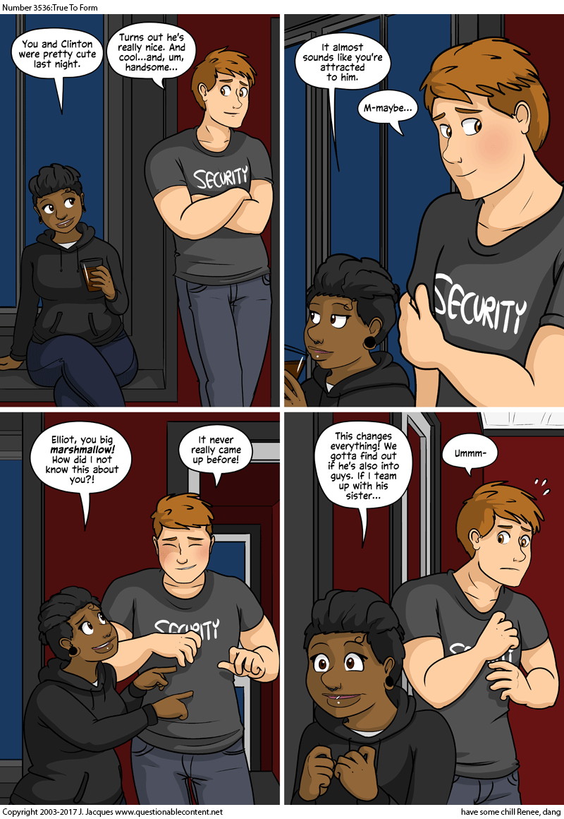 Questionable Content 31.7.2017