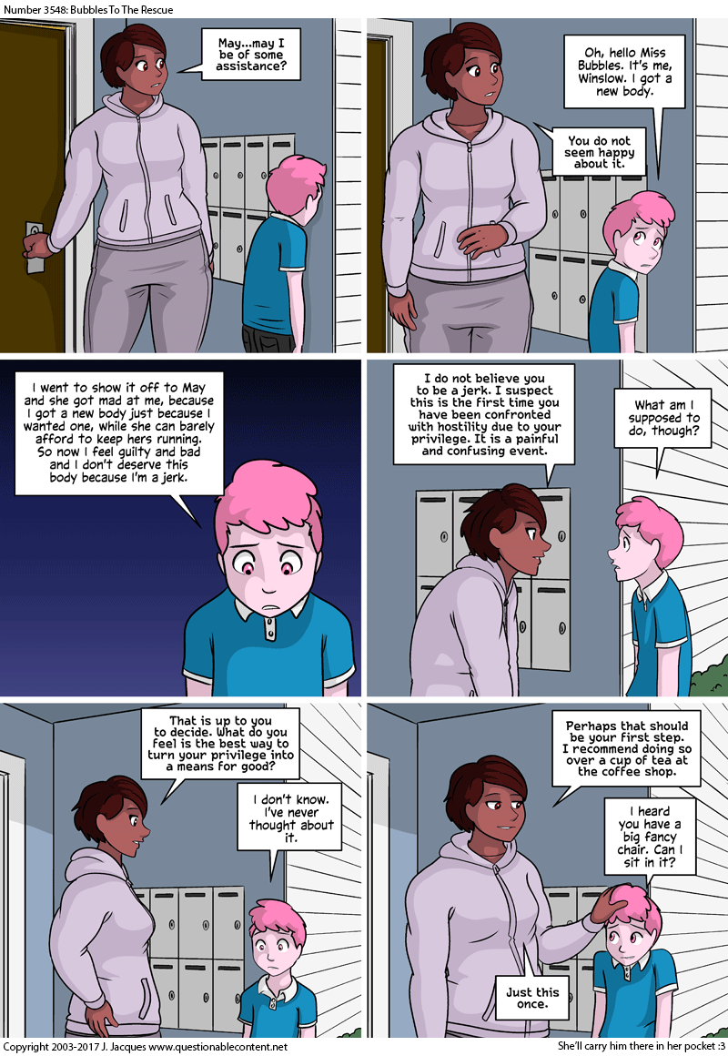 Questionable Content 16.8.2017