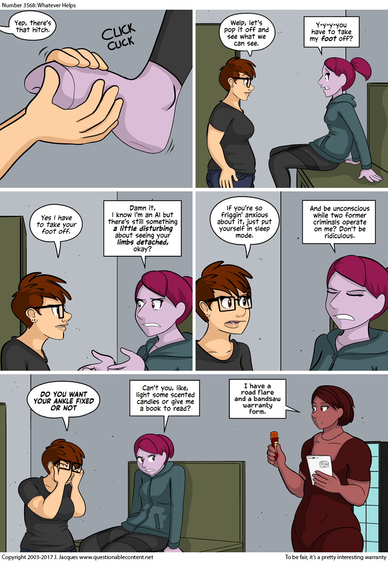 Questionable Content 13.9.2017