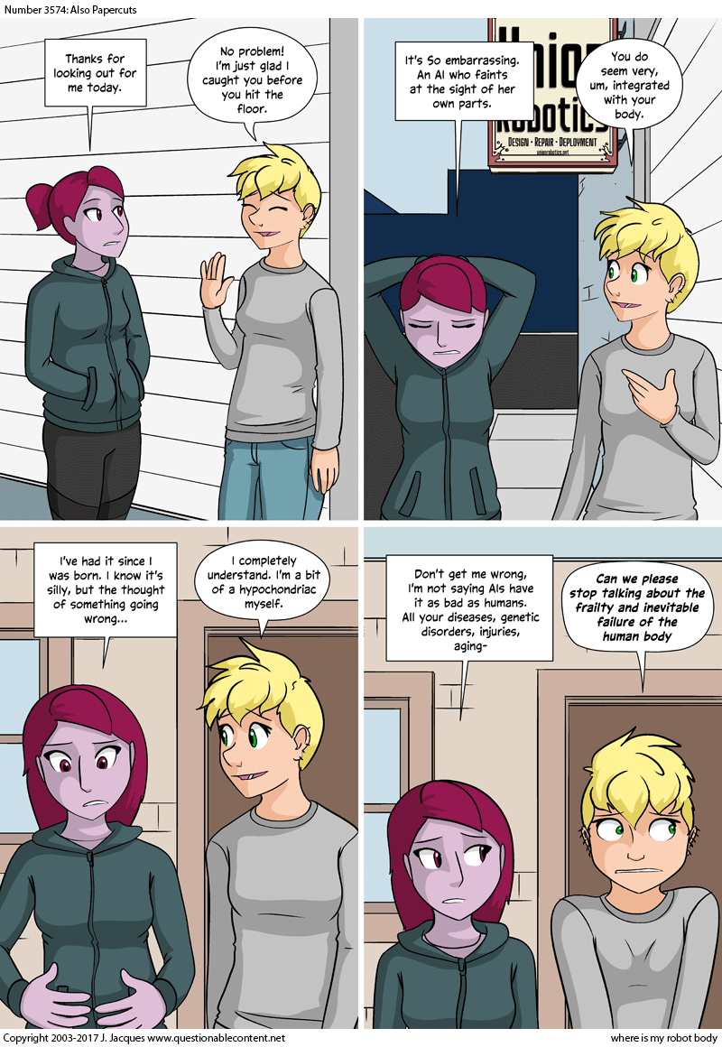 Questionable Content 21.9.2017