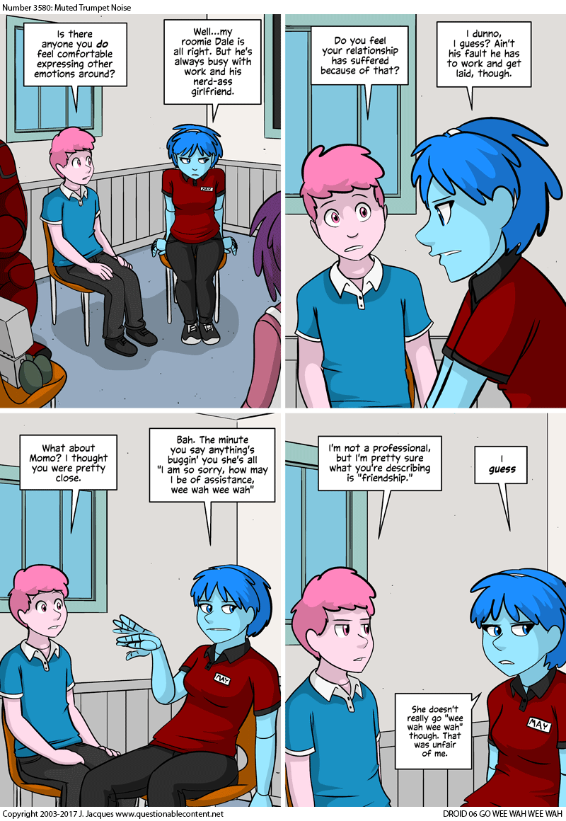 Questionable Content 29.9.2017