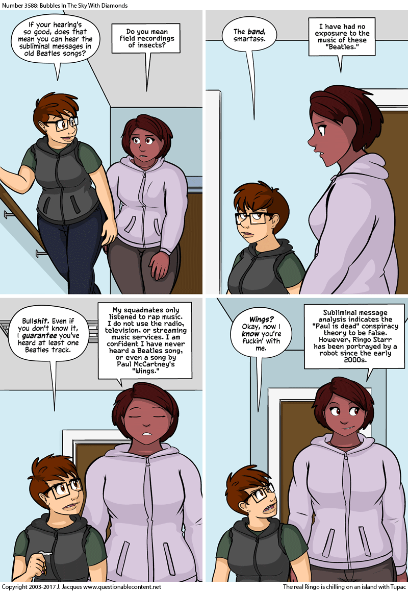 Questionable Content 11.10.2017