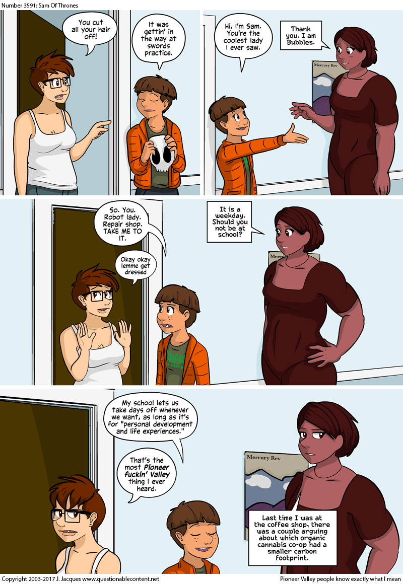 Questionable Content 16.10.2017