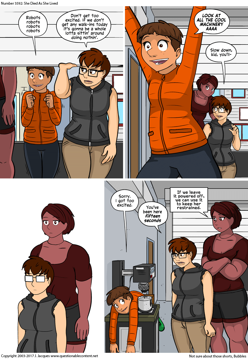 Questionable Content 17.10.2017