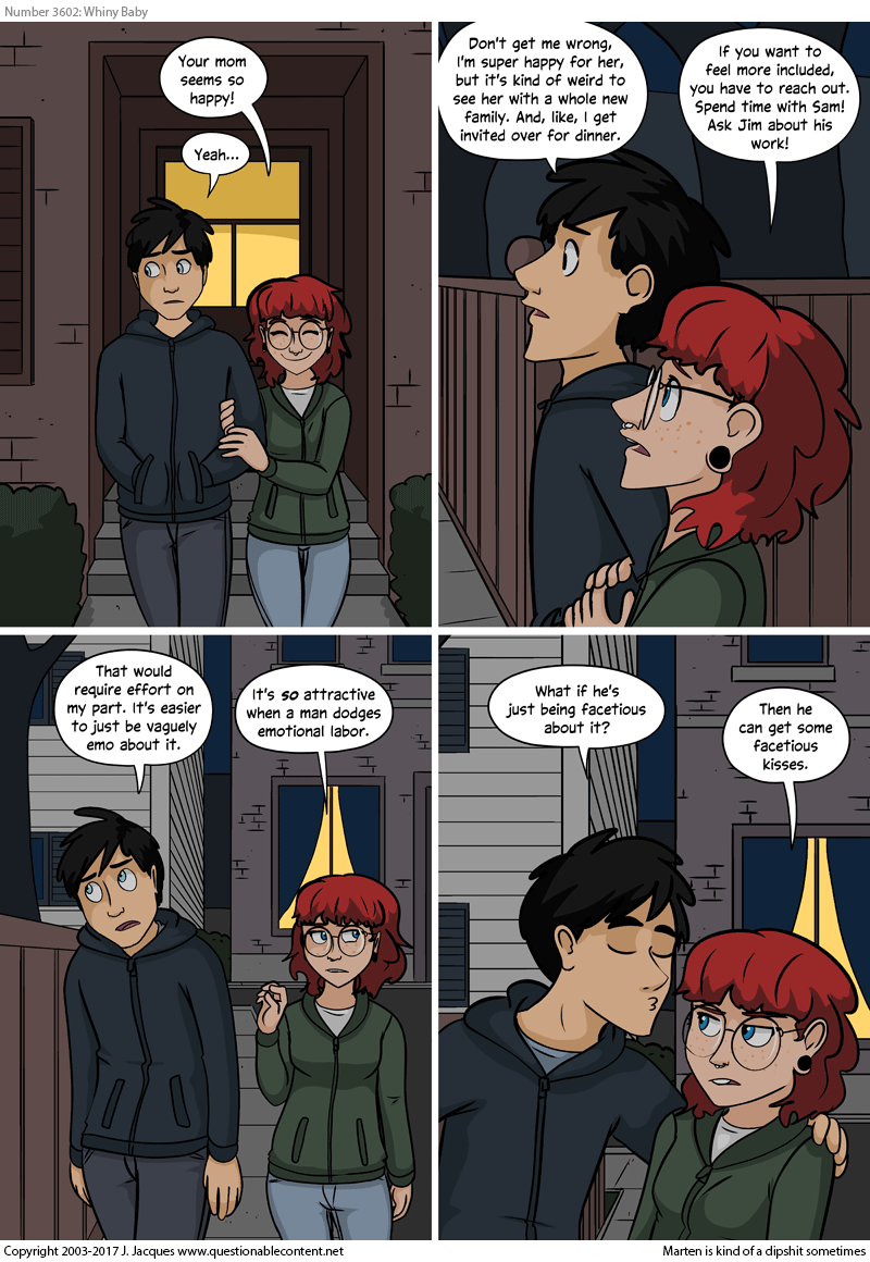 Questionable Content 31.10.2017