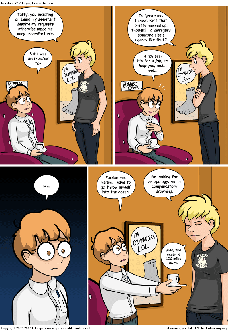 Questionable Content 21.11.2017