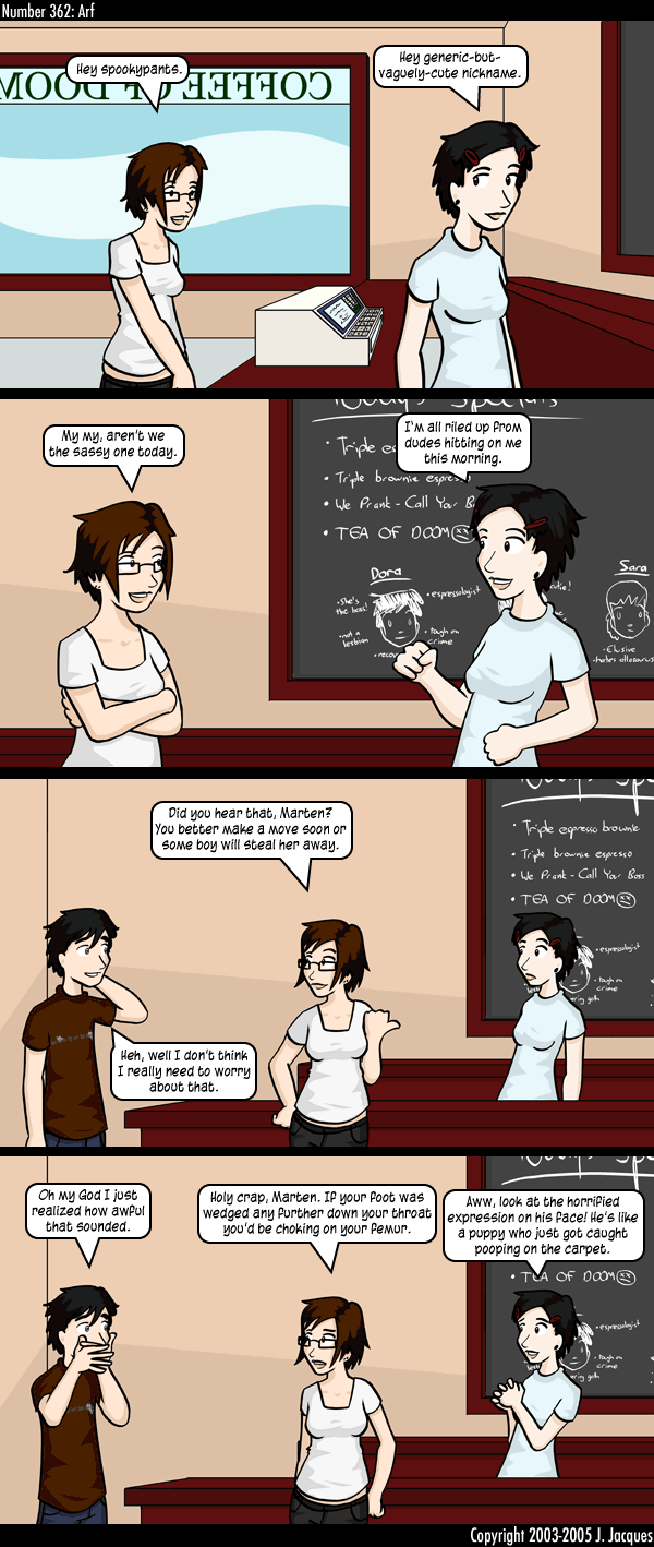 Questionable Content 18.5.2005