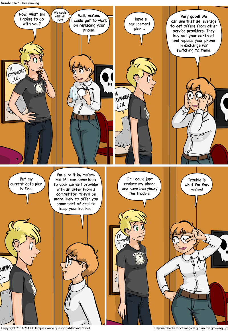 Questionable Content 24.11.2017