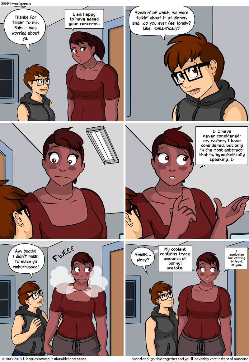 Questionable Content 1.2.2018