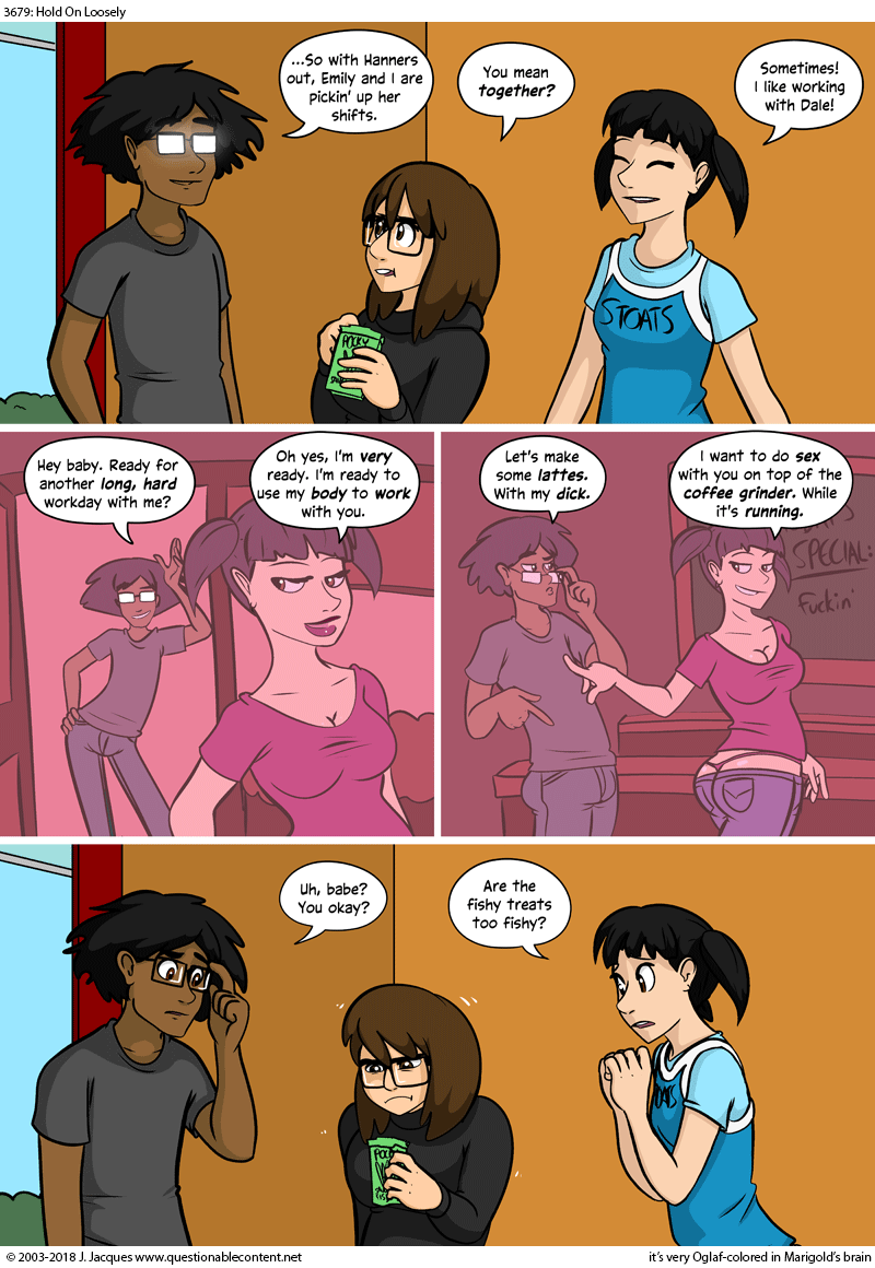 Questionable Content 15.2.2018