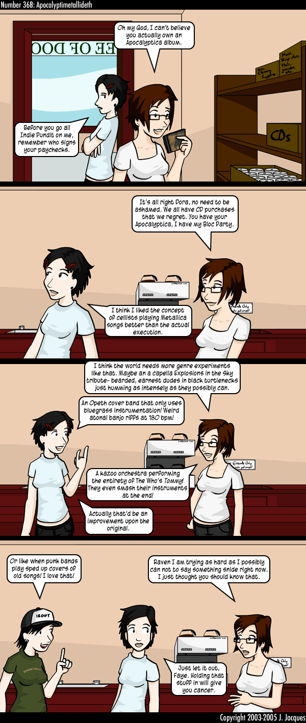 Questionable Content 26.5.2005