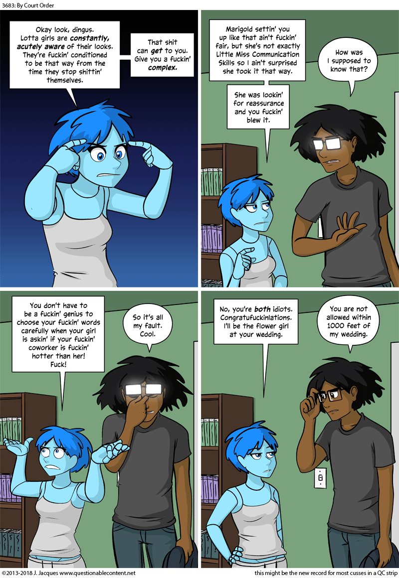 Questionable Content 21.2.2018