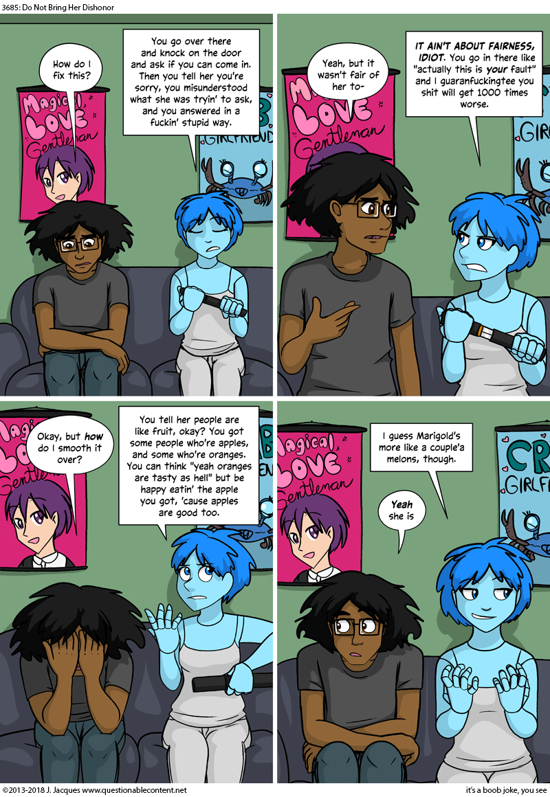 Questionable Content 23.2.2018