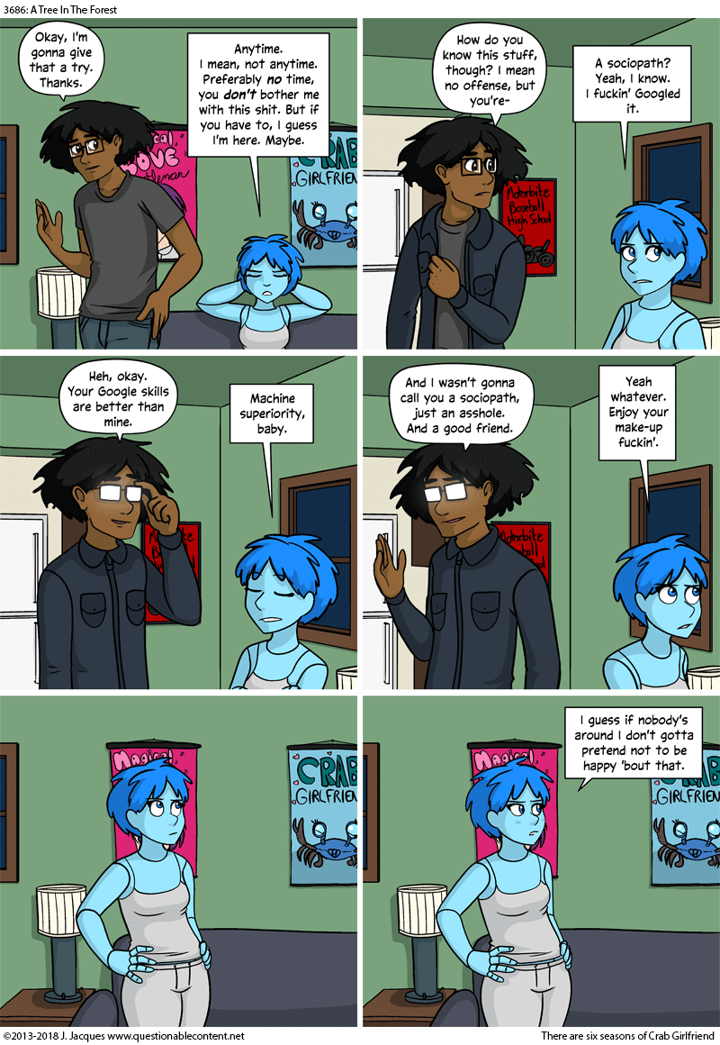 Questionable Content 26.2.2018