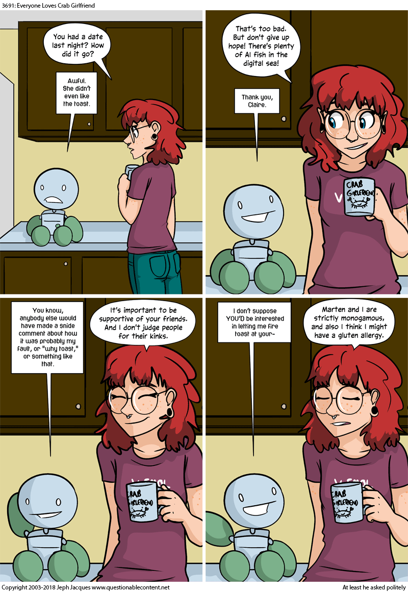 Questionable Content 5.3.2018