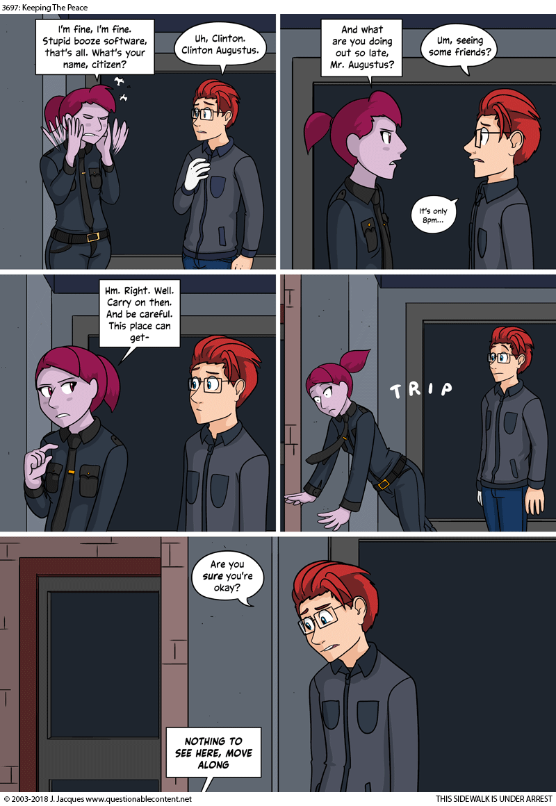 Questionable Content 13.3.2018