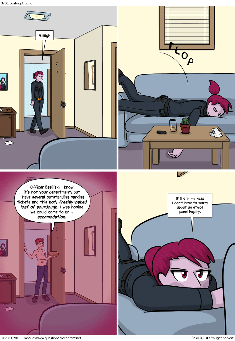 Questionable Content 16.3.2018