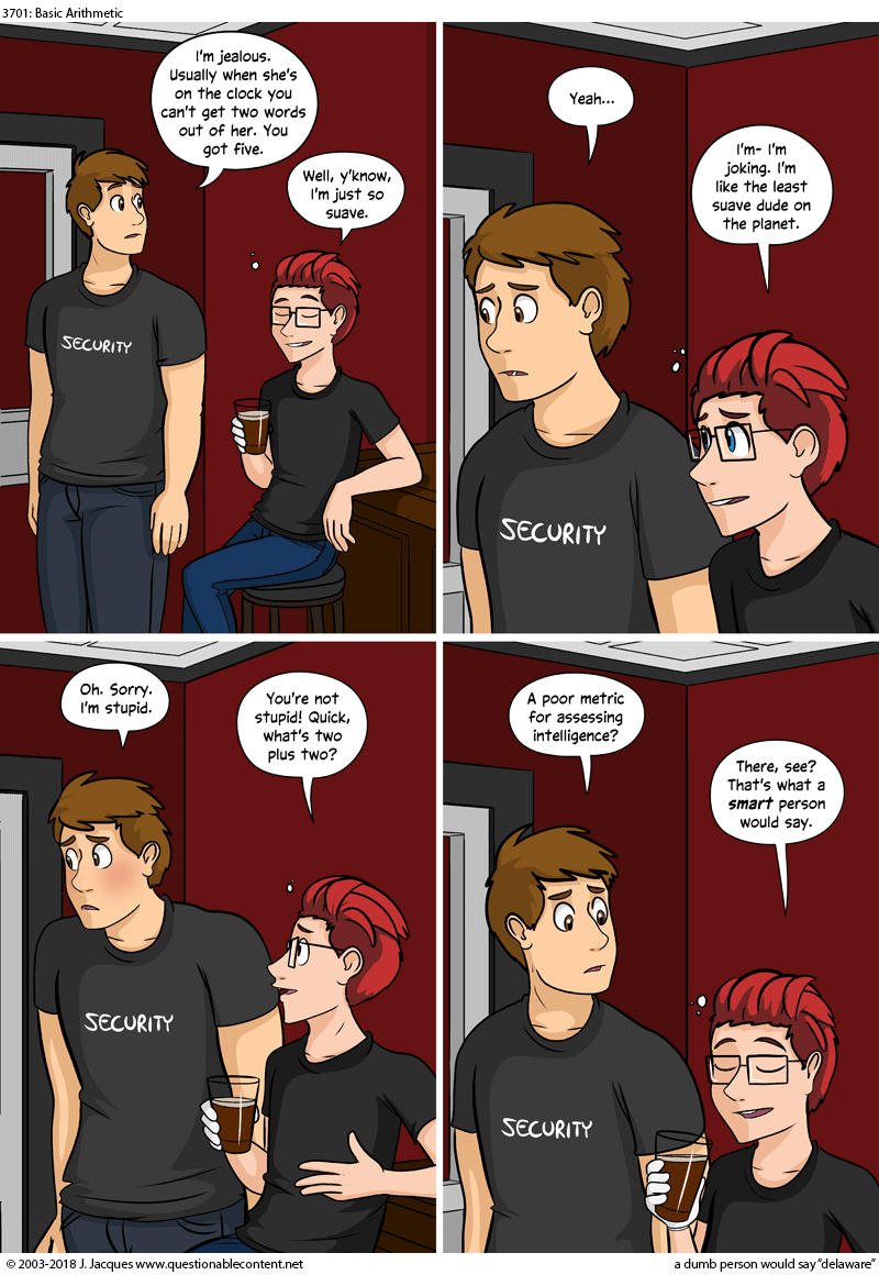 Questionable Content 19.3.2018