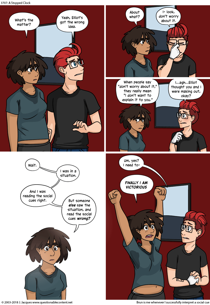 Questionable Content 27.3.2018