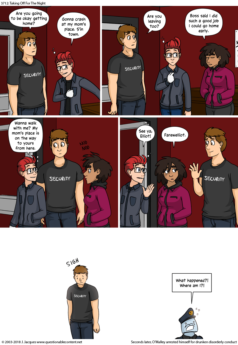 Questionable Content 3.4.2018