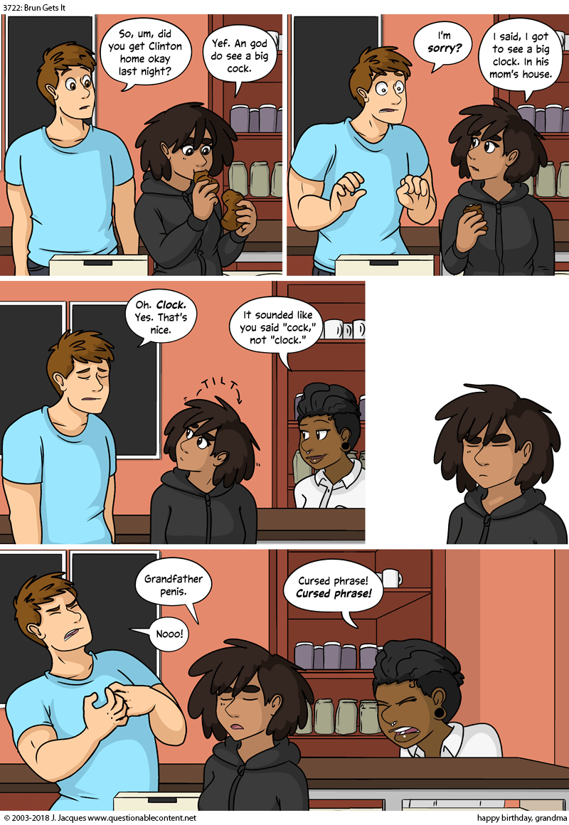 Questionable Content 17.4.2018