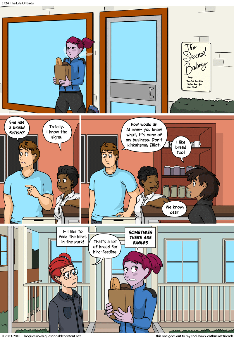 Questionable Content 19.4.2018