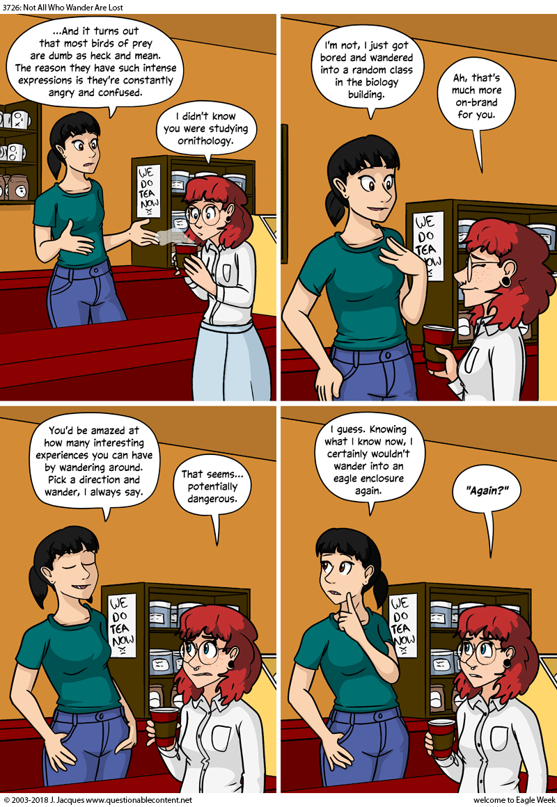 Questionable Content 23.4.2018